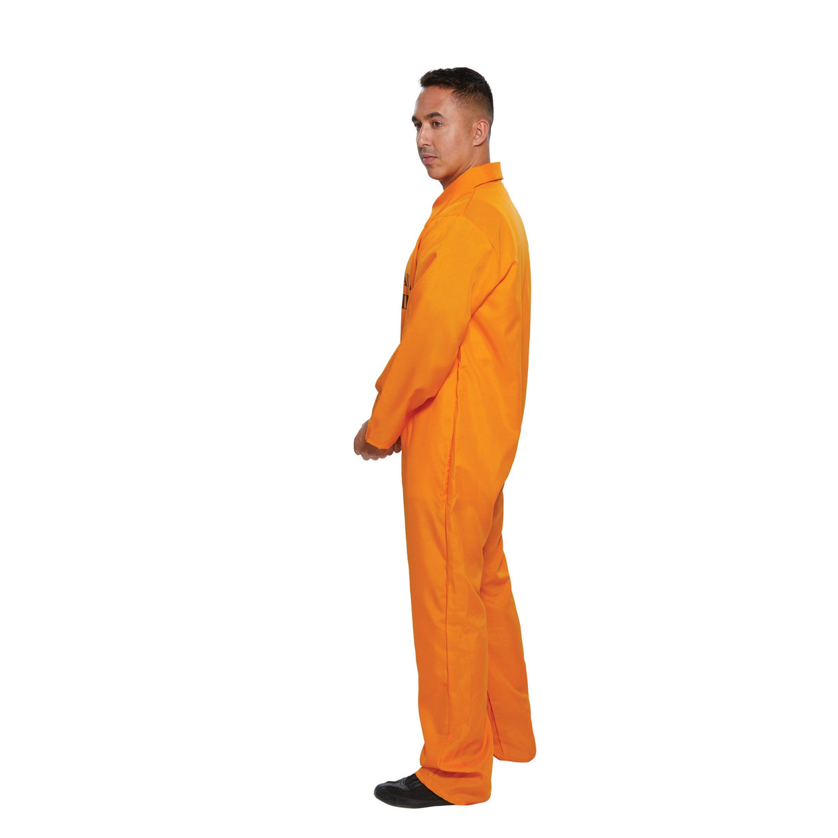 Prisoner Costume for Adults, Orange Jumpsuit