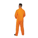 Prisoner Costume for Adults, Orange Jumpsuit