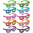 Buy Costume Accessories 80's glasses, 10 per package sold at Party Expert