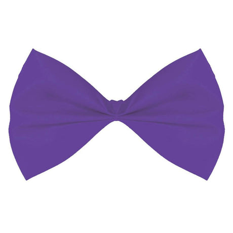 Buy Costume Accessories Purple bow tie sold at Party Expert