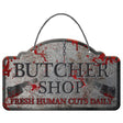 AMSCAN CA Halloween Butcher Shop Hanging Sign 192937339602
