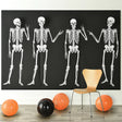AMSCAN CA Halloween Halloween Skeleton Backdrop with Add-Ons, 65 x 100 Inches, 1 Count