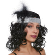Buy Costume Accessories Black Gatsby wig for women sold at Party Expert