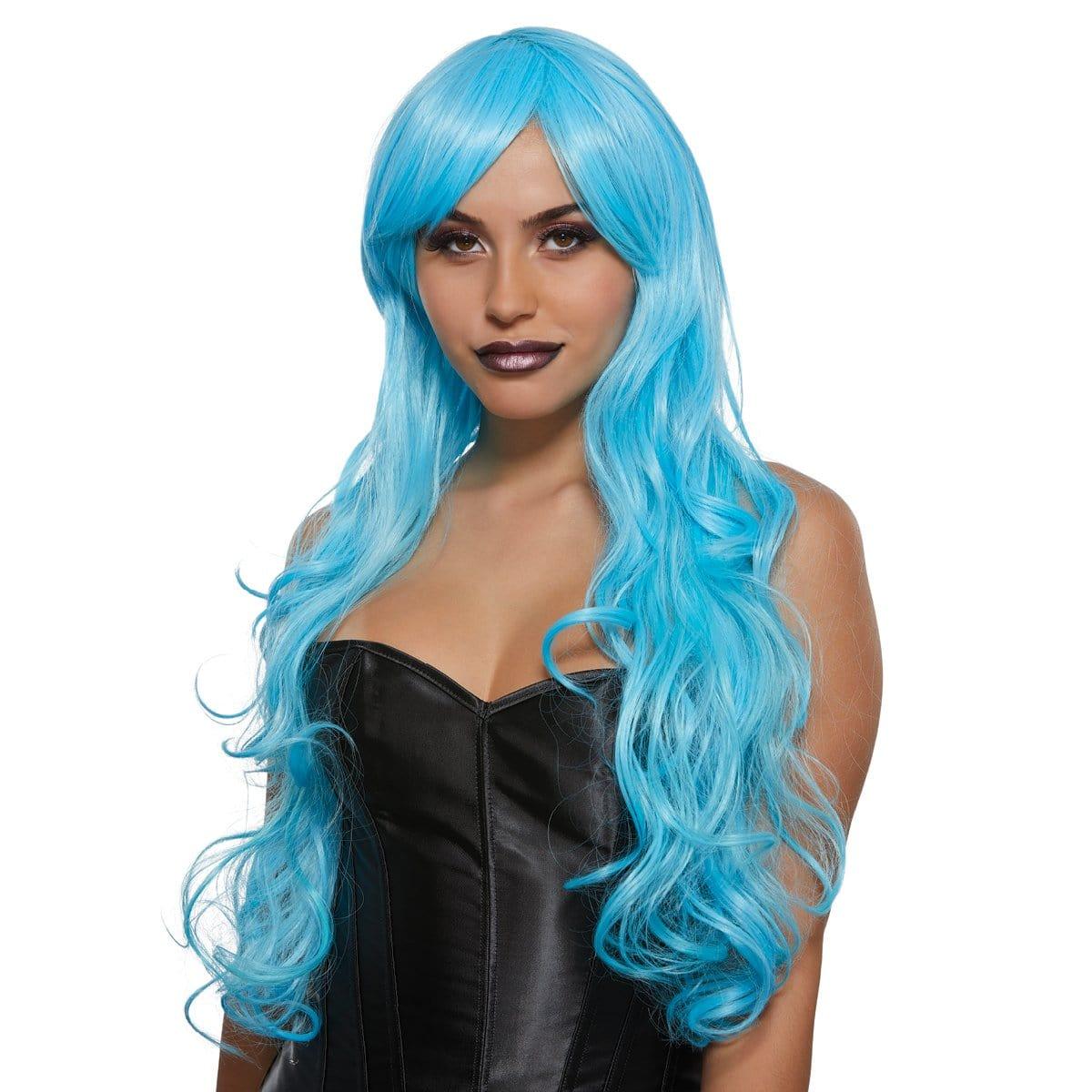 Buy Costume Accessories Blue Lagoon Diva wig for women sold at Party Expert