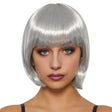 Buy Costume Accessories Dark grey Daisy wig for women sold at Party Expert