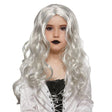 Buy Costume Accessories Dark grey Spooky wig for girls sold at Party Expert