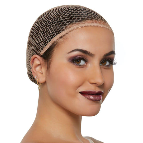 Buy Costume Accessories Natural deluxe wig cap for adults sold at Party Expert