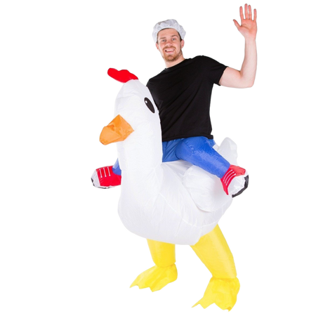 BODYSOCKS Costumes Inflatable Giant Chicken Costume for Adults 5060298045720