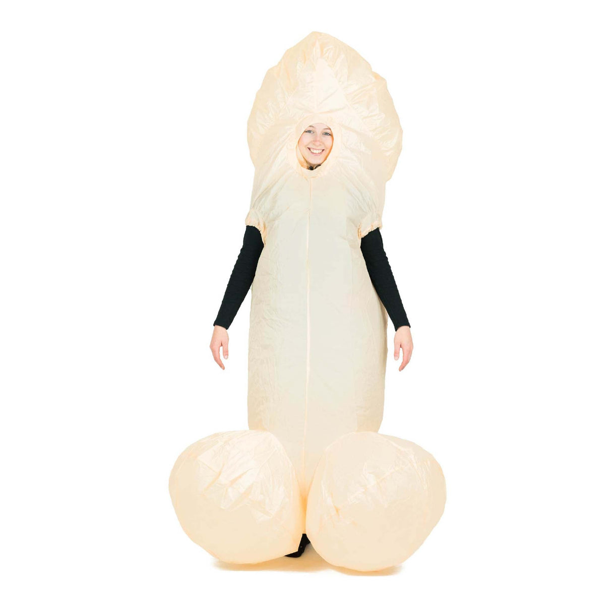 BODYSOCKS Costumes Inflatable White Penis Costume for Adults 5060298043436