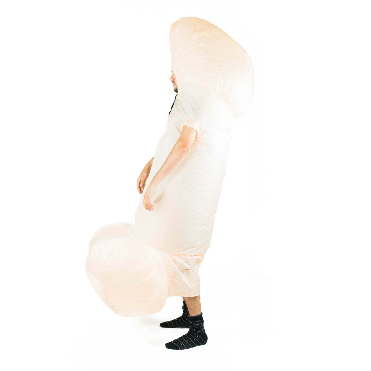 BODYSOCKS Costumes Inflatable White Penis Costume for Adults 5060298043436