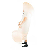 BODYSOCKS Costumes Inflatable White Penis Costume for Adults 5060298043436