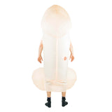 BODYSOCKS Costumes Inflatable White Penis Costume for Adults 5060298043436