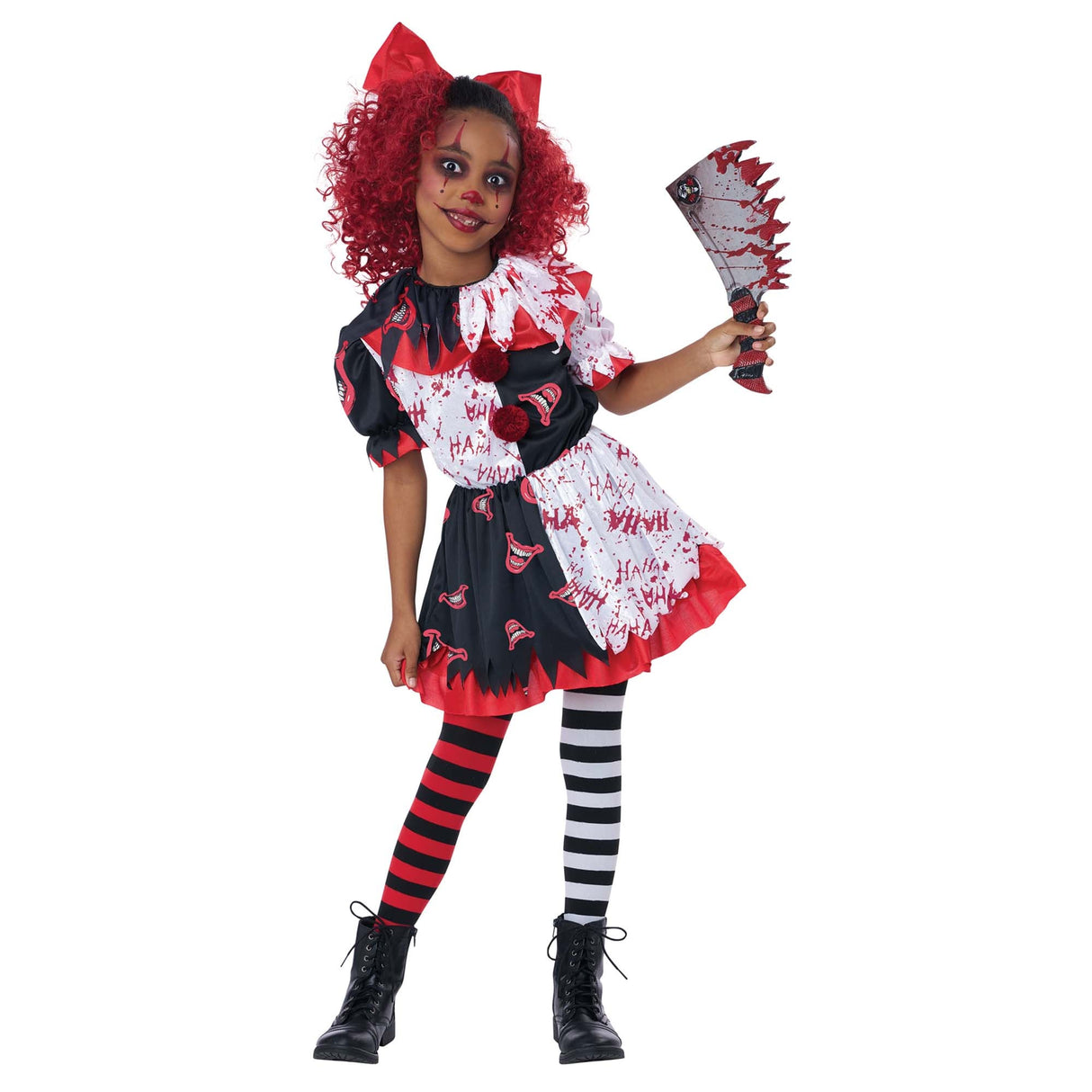 CALIFORNIA COSTUMES Costumes Chuckles, the Killer Clown Costume for Kids, Dress