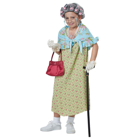 CALIFORNIA COSTUMES Costumes Old Lady Kit for Kids