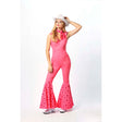 COSTUME CULTURE BY FRANCO Costumes Eye Candy Costume for Adults, Pink Jumpsuit