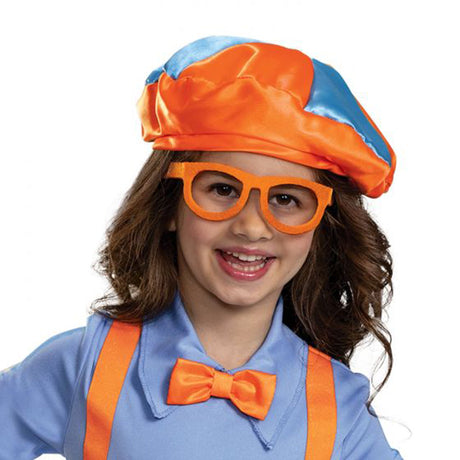 DISGUISE (TOY-SPORT) Costumes Blippi Classic Dress Costume for Toddlers, Blippi, Blue and Orange Dress