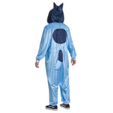 DISGUISE (TOY-SPORT) Costumes Bluey Bandit Hooded Jumpsuit Costume for Adults 192995149724