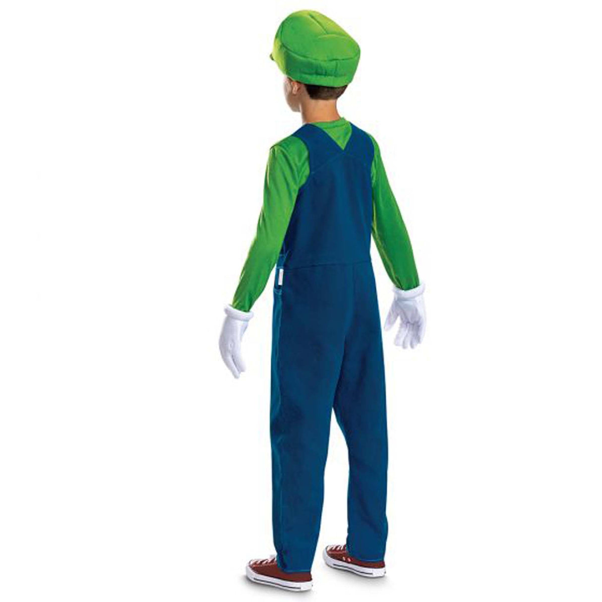 DISGUISE (TOY-SPORT) Costumes Nintendo Super Mario Bros Luigi Overalls Costume for Kids, Blue Overalls and Accessories