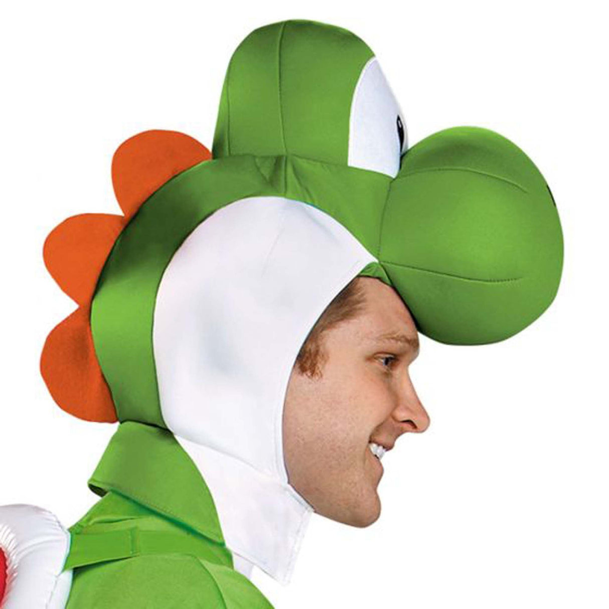 DISGUISE (TOY-SPORT) Costumes Nintendo Super Mario Bros Yoshi Deluxe Costume for Adults, Green Jumpsuit with Attached Tail