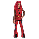 DISGUISE (TOY-SPORT) Costumes Red Costume for Kids, Descendants, Red Jumpsuit with Attached Vest