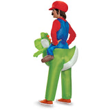 DISGUISE (TOY-SPORT) Costumes Super Mario Bros Mario Inflatable Costume for Kids, Nintendo 039897851501