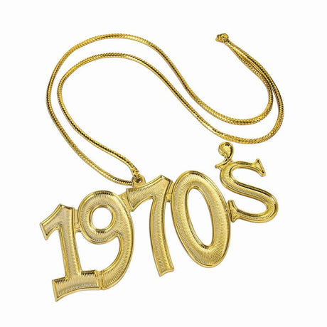Buy Costume Accessories 1970's necklace sold at Party Expert