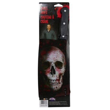 FUN WORLD Costume Accessories Skull Butcher Knife 071765136136