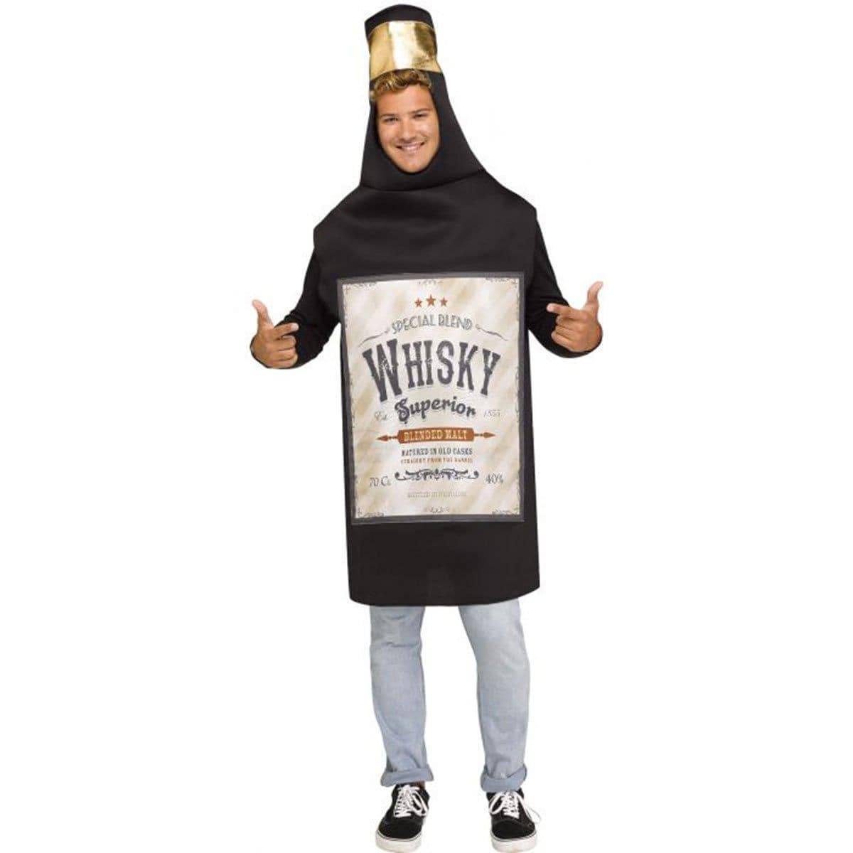 Buy Costumes Bottle Of Whisky Costume for Adults sold at Party Expert