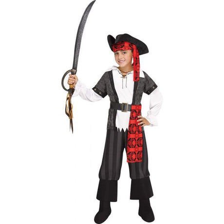 Buy Costumes Pirate of the Seas Costume for Kids sold at Party Expert