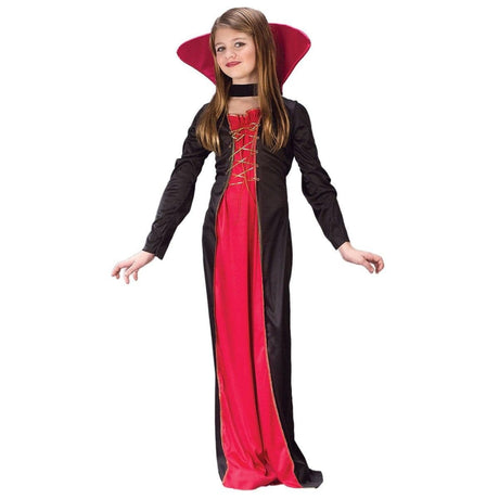 Buy Costumes Victorian Vampress Costume for Kids sold at Party Expert