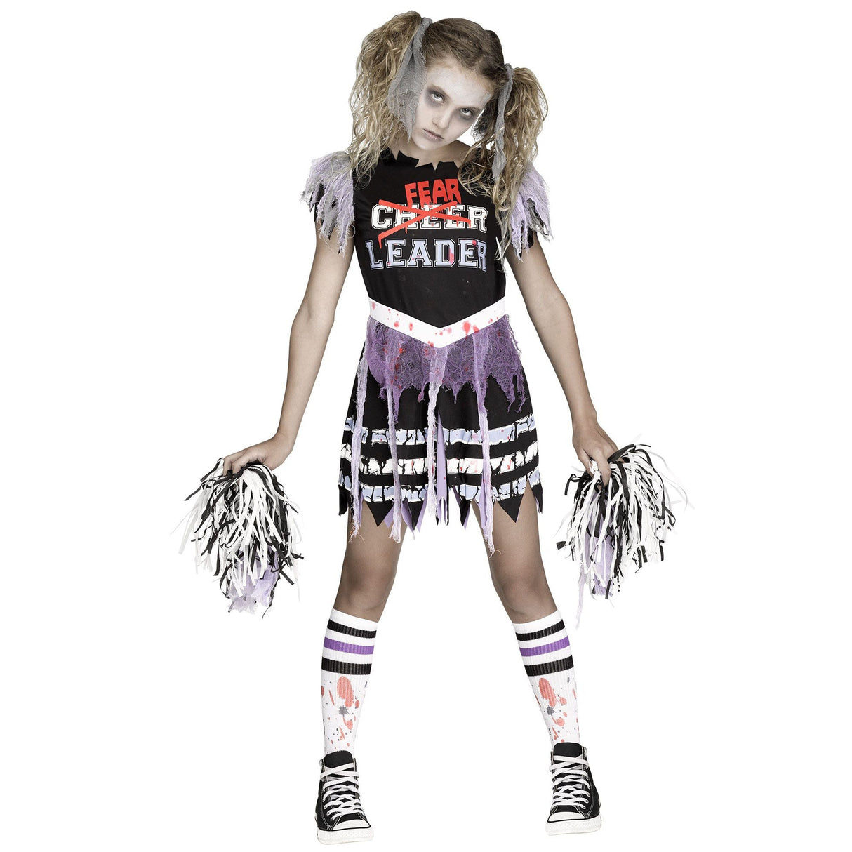 FUN WORLD Costumes Zombie Fearleader Costume for Kids