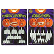 Buy Halloween Glow in the dark pumpkin teeth - Assortment sold at Party Expert