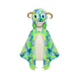 Great Pretenders Costume Accessories Goober the Monster Cape for Adults, Green and Blue Cape, 1 Count