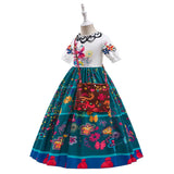 Guangzhou Mei Qi Ai Garment Co., Ltd. Costumes Mirabel Costume for Kids, Floral Dress