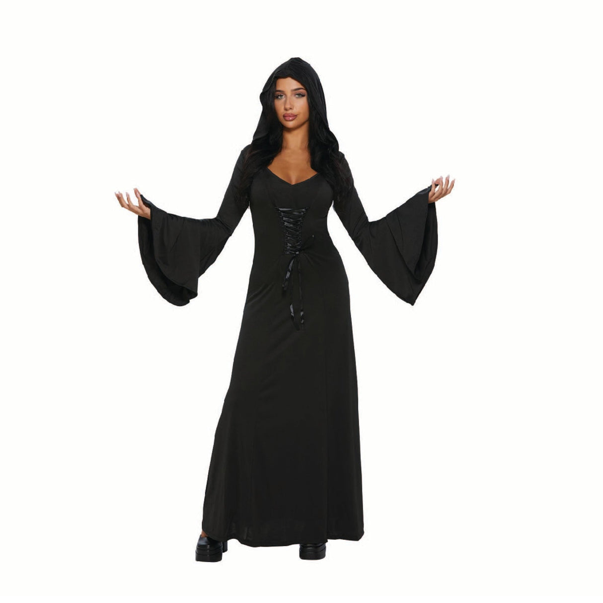 Guangzhou Mei Qi Ai Garment Co., Ltd. Costumes Princess of Darkness Costume for Adults, Black Dress