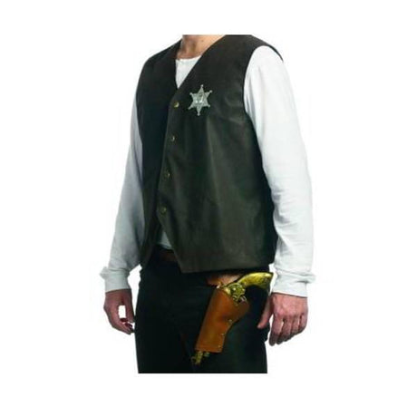Buy Costume Accessories Gold cowboy accessory set for men sold at Party Expert