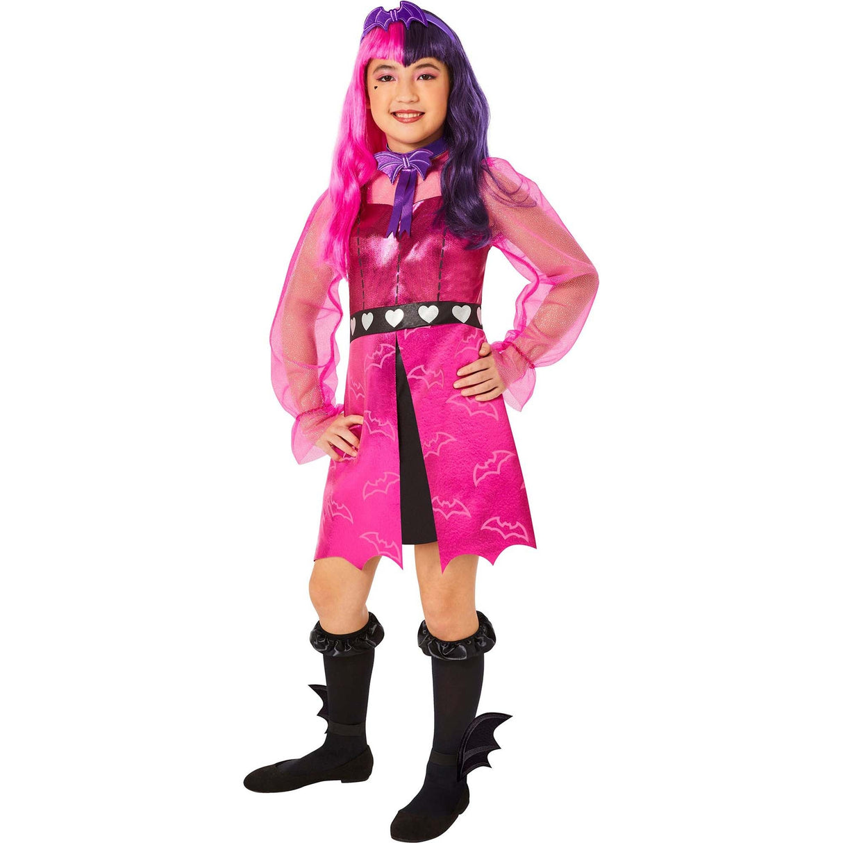 IN SPIRIT DESIGNS Costumes Monster High Draculaura Costume for Kids, Pink Dress