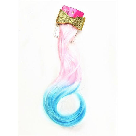 Buy Costume Accessories Unicorn Hair Extension With Clip for Kids sold at Party Expert