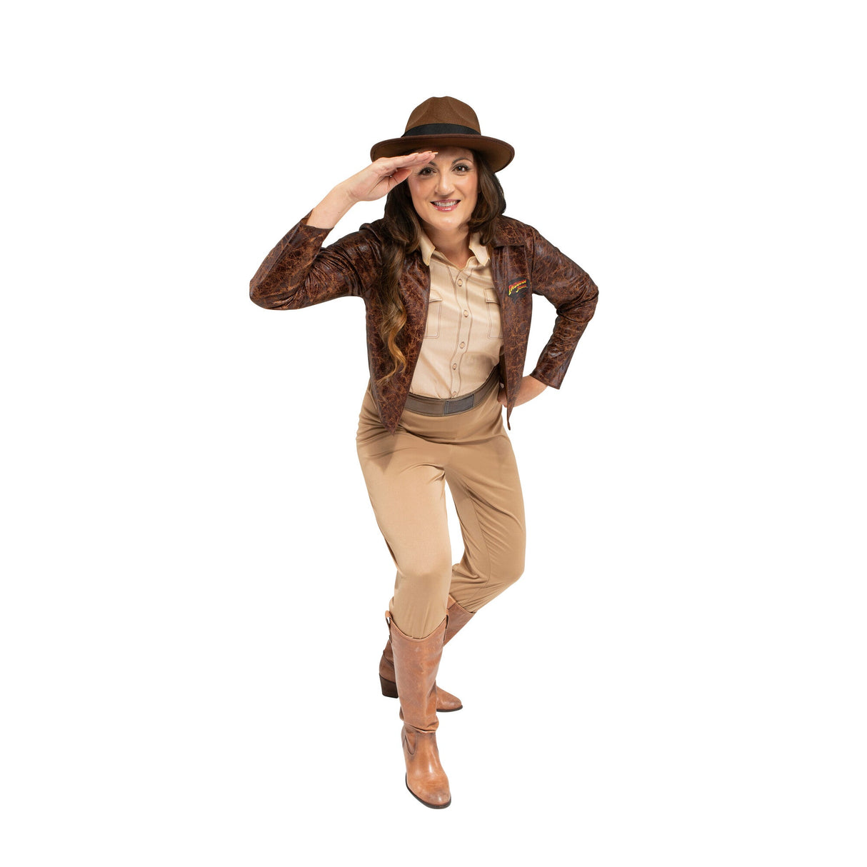 KROEGER Costumes Indiana Jones Qualux Costume for Adults