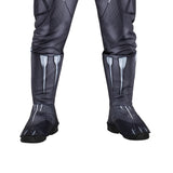 KROEGER Costumes Marvel Black Panther Qualux Costume for Adults, Black Jumpsuit