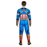 KROEGER Costumes Marvel Captain America Qualux Costume for Adults, Jumpsuit and Mask