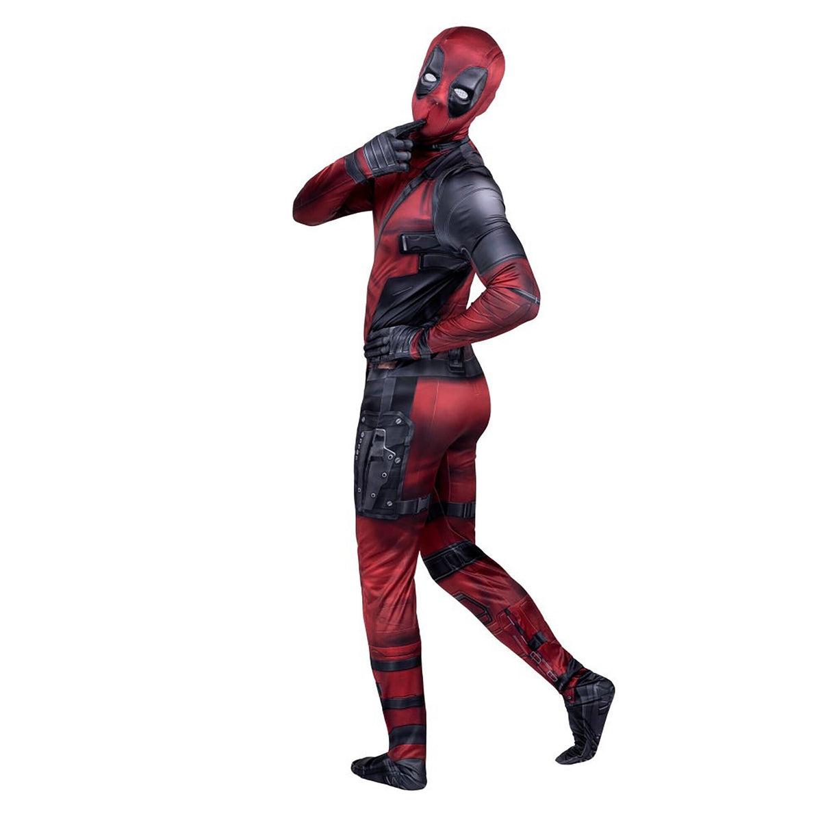 KROEGER Costumes Marvel Deadpool Spandex Costume for Adults, Suit and Mask