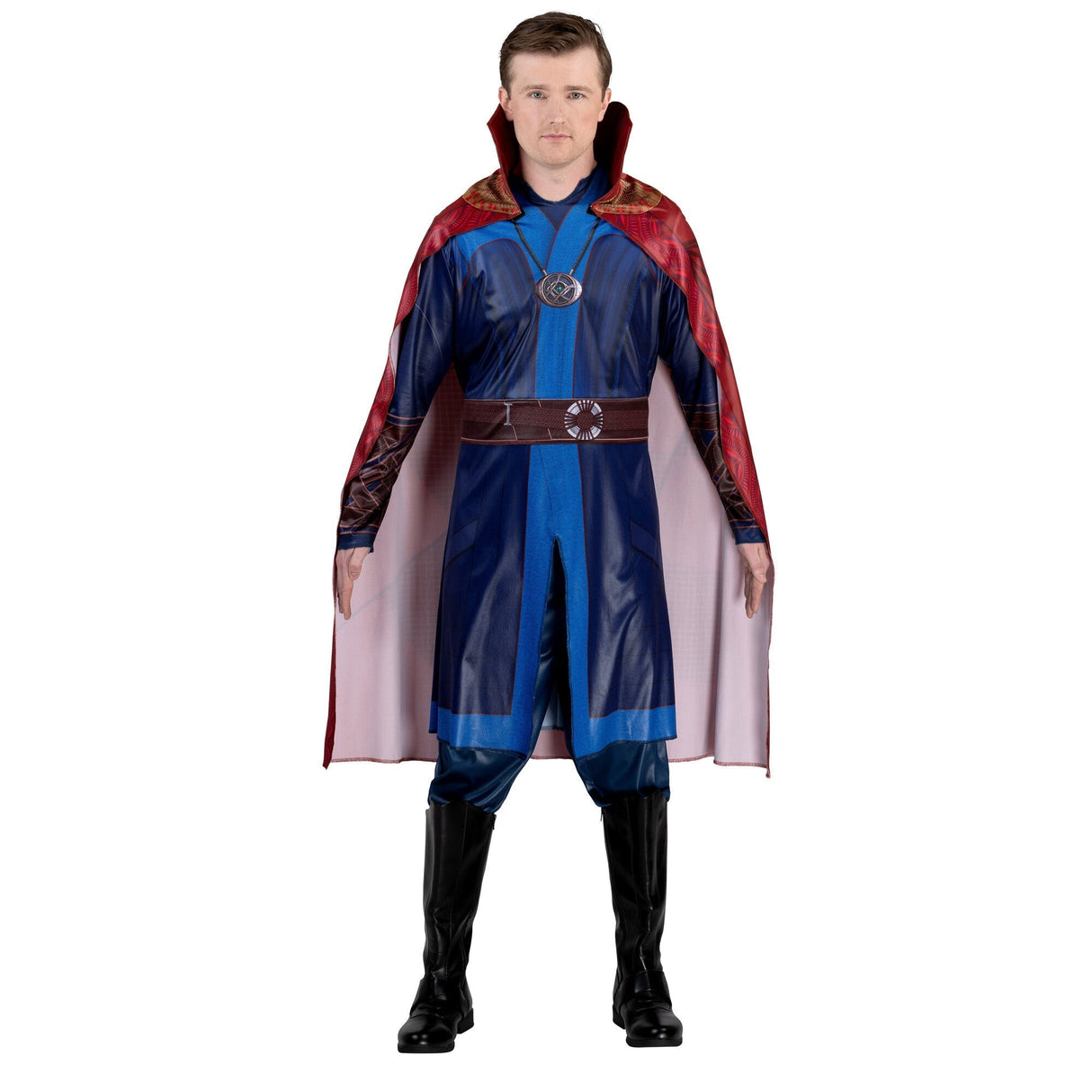 KROEGER Costumes Marvel Dr.Strange Qualux Costume for Adults, Blue Tunic