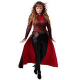 KROEGER Costumes Marvel Dr. Strange Scarlet Witch Costume for Adults, Red and Black Bodice