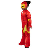 KROEGER Costumes Marvel Iron Man Costume for Toddlers, Red Padded Jumpsuit 191726457992