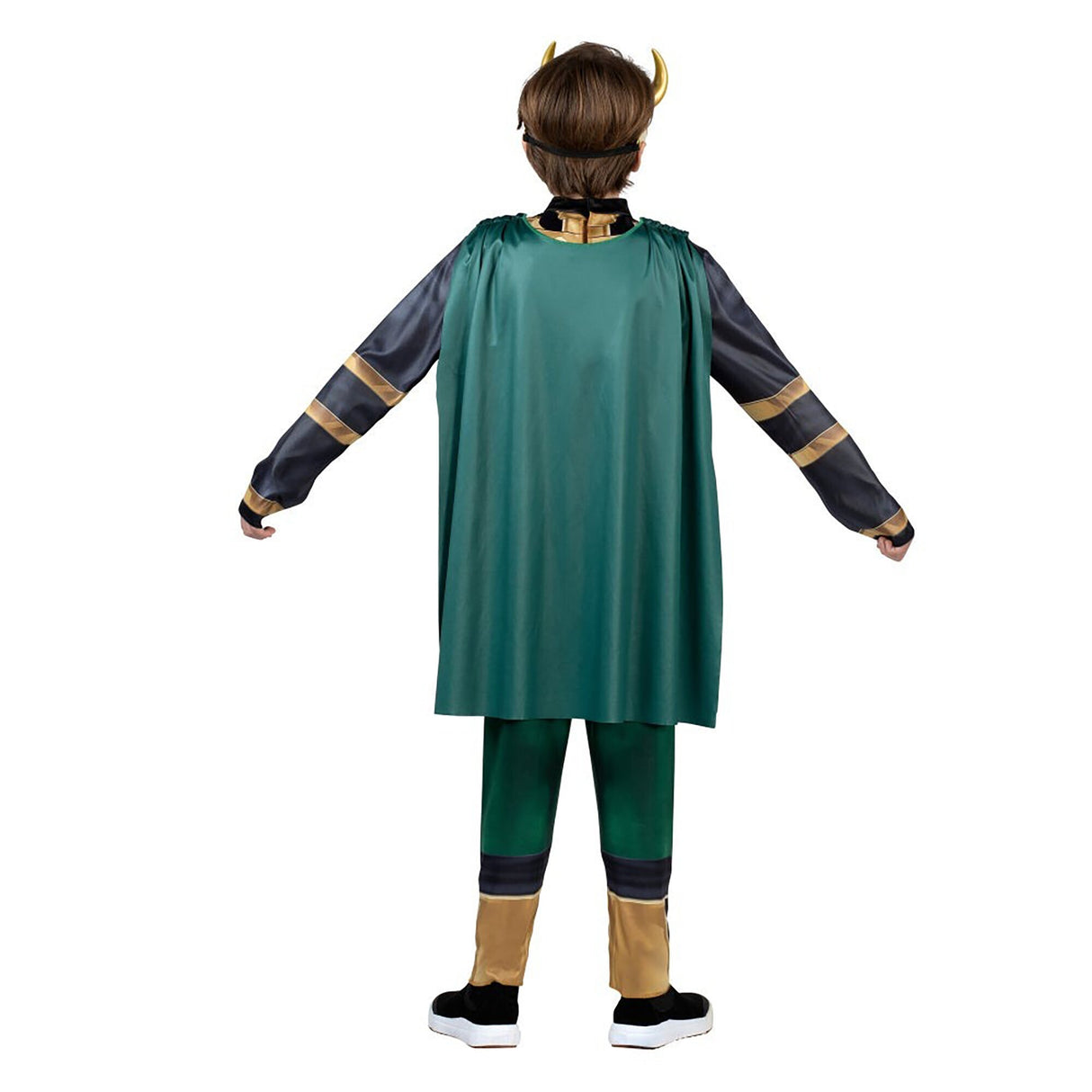 KROEGER Costumes Marvel Loki Qualux Costume for Kids, Jumpsuit and Cape