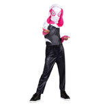 KROEGER Costumes Marvel Spider-Gwen Costume for Kids, Hooded Jumpsuit