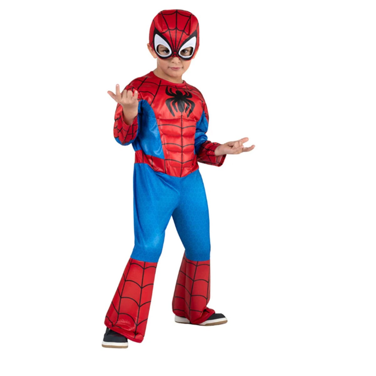 KROEGER Costumes Marvel Spider-Man Costume for Toddlers, Padded Jumpsuit 191726457947