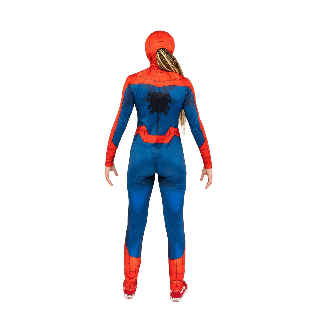 KROEGER Costumes Marvel Spider-Man Qualux Costume for Adults, Jumpsuit and Headpiece