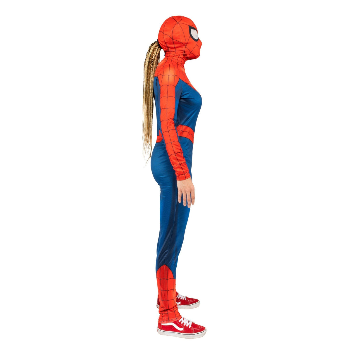 KROEGER Costumes Marvel Spider-Man Qualux Costume for Adults, Jumpsuit and Headpiece